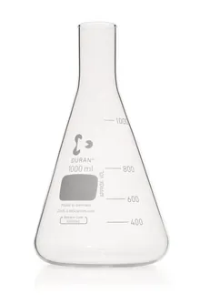 Balon de cultură tip Erlenmeyer, 1000 ml