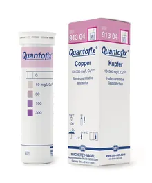 Benzi de test Quantofix®, cupru, L 95 x l 6 mm, 100 bucăți