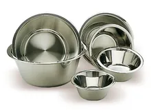 Vas suport, oțel inoxidabil 18/10, 8,3 l, Ø 320/200 mm, H 130 mm, 880 g