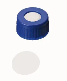 Capace cu filet cu orificiu, PP, ND9, Sept PTFE, 0.2 mm 53°, 100 buc.