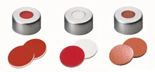 Capace cu flanșă cu orificiu, Al, ND11, Sept butil/PTFE, 1.3 mm, 55°