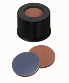 Capace cu filet cu orificiu, PP, ND13, Septe Butil/PTFE, 1.3 mm 55°, 100 buc.