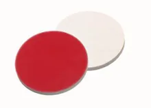 Septe Ø 12 mm, grosime 1.5 mm, duritate 55°, silicon crem/PTFE roșu, 1000 buc.