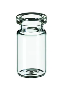 Rotilabo® flacoane cu margine rulată ND20, fund plat, 5 ml, Ø 20 x H 38 mm, 100 bucăți