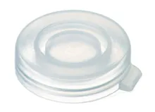 Capace snap-on pentru ND18, PE, transparente, închise, 100 bucăți