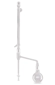 Tub contor pentru analiza apei, DURAN®, conf. D. Stark, punct zero la robinet