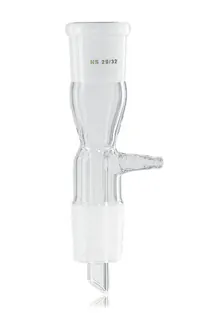 Adaptor de vid, DURAN®, drept, cu olivă, șlif/mufă 19/26, 1 bucată