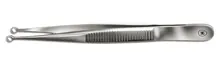 Pensetă, Ø interior 2.2, Ø exterior 3 mm, oțel inoxidabil 18/8, lungime 90 mm