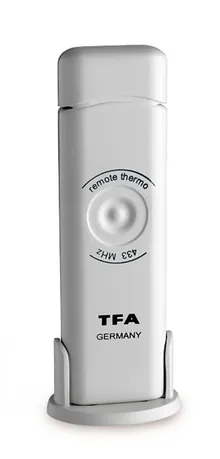 Transmițător suplimentar pentru termometru controlat radio, L 86 x l 32 x H 15 mm
