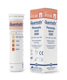 Benzi de testare Quantofix®, acid peracetic, L 95 x W 6 mm, 0-500-1000-1500-2000