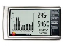 Termohigrometru testo 623, funcție istoric, pentru valori măsurate