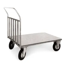 Rotilabo®-trolley, oțel inoxidabil, dimensiune platformă 1000x700 mm, 1 buc.