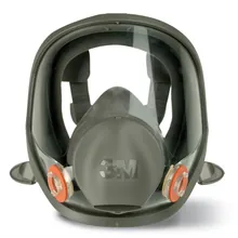 Măști respiratorii integrale, seria 6000, de la 3M, conform EN 136, silicon, mari