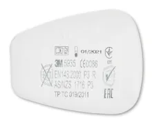 Prefiltru de particule, de la 3M, conform EN 143, filtru P3, 20 bucăți