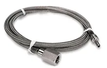 Tubulatură PTFE cu filet exterior NPT, 1/4 inch, pe manșon de conectare de 6 mm