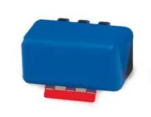 Cutie SEKUROKA®-safety pentru 1 ochelari, albastru, L 236 x A 120 x Î 120 mm, 1 bucată(ți)