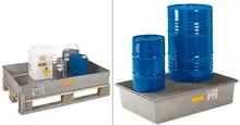 Cuva Sekuroka®-spillage, fără grătar și opritor, 1 bucată(ți)