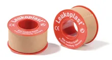 Plasturi Leukoplast®-adhesive, rolă de 5 m, lățime 1.25 cm, 3 role