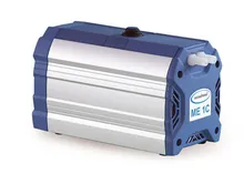 Pompă de vid cu membrană ME 1C, vid 100 mbar, duză furtun DN 10 mm, 1 bucată