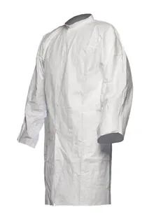 Halat de laborator TYVEK® 500, mărimea L, cu 5 capse, 3 buzunare, 10 buc.