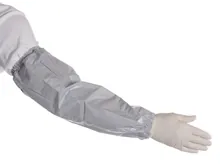 Mâneci TYCHEM® 6000 F, gri, cat III, 10 buc.