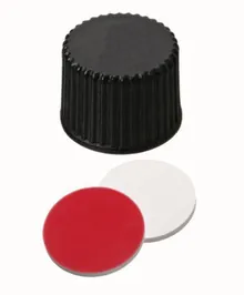 Capac cu filet, închis, PP, ND8, Sept Silic./PTFE, UltraClean, 1.3, 45°, 100 buc.