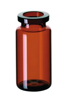 Flacoane Rotilabo® headspace ND20, sticlă maro, fund rotund, DIN, 10 ml