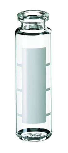 Flacoane Rotilabo® headspace ND20, sticlă transparentă cu spațiu de etichetare, 20 ml