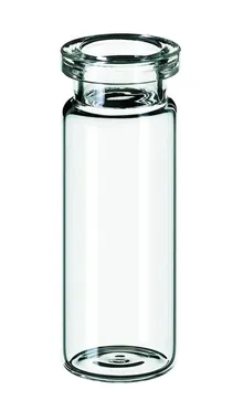 Flacoane Rotilabo® cu margine rulată ND20, fund plat, 10 ml, Ø 20 x H 54,5 mm