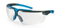Ochelari de protecție UV i-3, UVEX, EN 166, EN 170, antracit/albastru, clar, 1 bucată