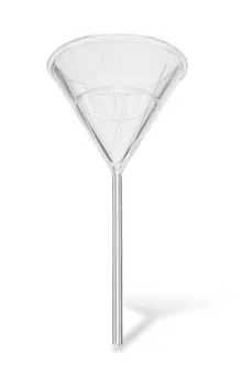 Pâlnie Rotilabo®-analytical, L 150 mm, sticlă borosilicată, Ø interior margine 55 mm