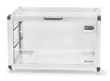 Exicator orizontal Star, 45 l, PMMA, cadru alum., 2 rafturi, 1 tavă inferioară