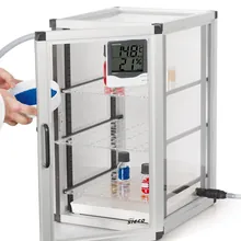 Exicator Super Star pentru gaz inert, 45 l, PMMA, cadru alum., 1 buc.