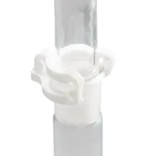 Cleme Rotilabo®-PTFE pentru îmbinări șlefuite conice, NS 34/35, din oțel învelit în PTFE