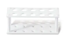 Suport Rotilabo®-PTFE pentru eprubete, Ø orificiu 8 mm, 27 (3 x 9) locașuri, 1 bucată