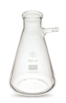 ROTILABO®-suction flacon, 1000 ml, sticlă borosilicată, cu racord de furtun din sticlă