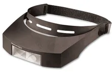 Lupă cu bandă pentru cap, distanță de operare 250 mm, 1 buc.