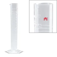 Cilindri gradați, clasa A, PMP, subdiviziune 2.0 ml, 250 ml, 2 buc.
