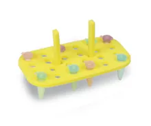 Suporturi Rotilabo®-floating, 24 orificii, galben, pentru tuburi 1.5/2.0ml, HDPE, 5 buc.