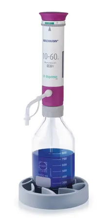 Dozatoare din PP, balon de sticlă, 10.0 - 60.0 ml, 1 buc.