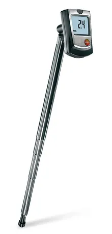 Anemometru testo 405-V1, fără certificat de calibrare, 0-10 m/s, 1 buc.