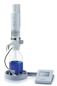 Biuretă digitală opus® titrare 10 ml, 0.010-99.999 ml,< 1µl, L 63xD 80xH 320mm