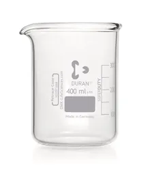 Pahare Berzelius DURAN®-Super, volum 400 ml, Ø exterior 80 mm, H 110 mm