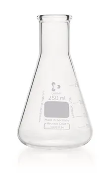 Balon Erlenmeyer DURAN®-Super cu gât îngust, 250 ml, Ø exterior balon 85 mm, H 145 mm