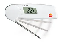Termometru pliabil testo 103, domeniu de măsurare -30,0 până la +220,0 °C, 1 bucată