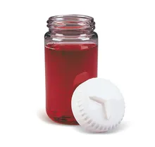 Flacoane de centrifugă din PC, cu închidere etanșă, capacitate 250 ml, 4 bucăți