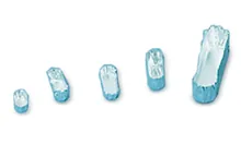 Capsule de aluminiu Rotilabo®-micro, formă ovală, 12 ml, 12 x 4 x 2.7 mm, 250 bucăți