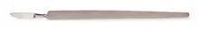 Scalpel, din oțel cromat 1.4021, Lungime 125 mm, vârf rotund, 1 bucată