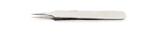 Pensetă cu vârf fin, dreaptă, vârf turn. Remanit 4301. L 110 mm, 1 bucată