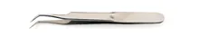 Pensetă cu vârf fin, curbată, Remanit 4301. L 120 mm, 1 bucată